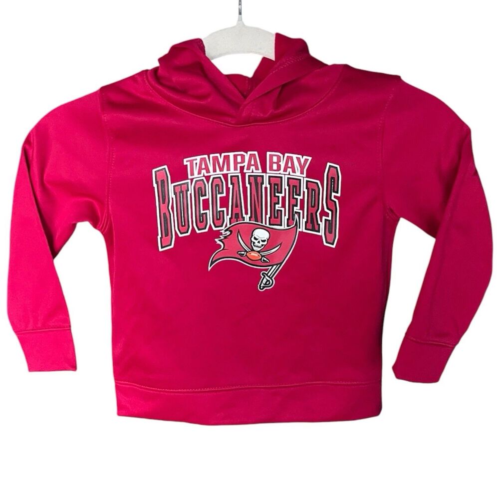 NFL Tampa Bay Buccaneers Red Hoodie Official, 18 Months